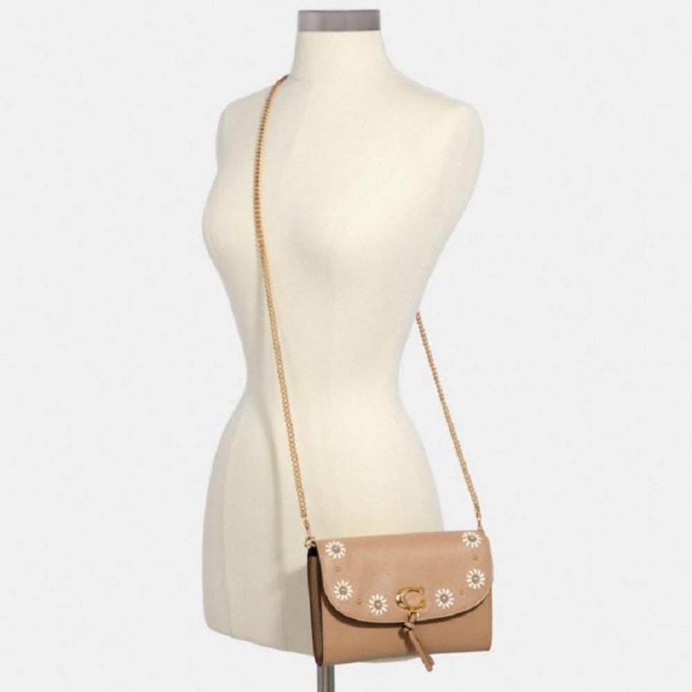 $198 *NEW* COACH Remi Chain Crossbody With Whipsti - Picture 2 of 6